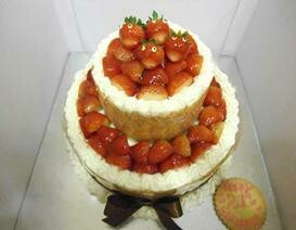 2-Tier Strawberry Souffle (Laughing Strawberries) 2-Tier Strawberry Souffle (Laughing Strawberries)