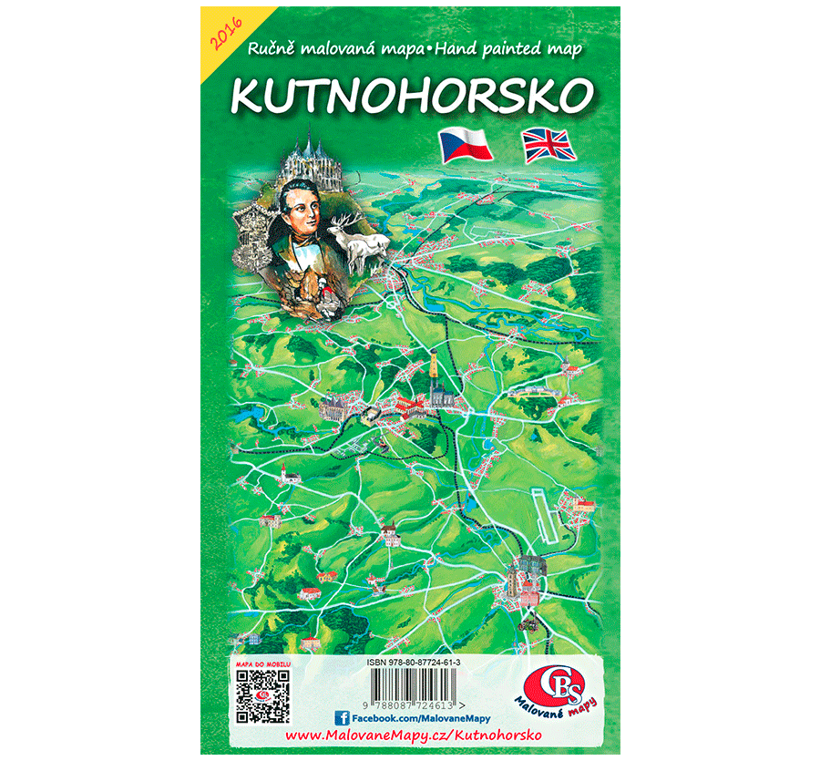 Kutnohorsko - nástěnná mapa Kutnohorsko - nástěnná mapa