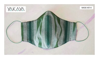 Gesichtsmaske / Behelfsmaske / Mund-Nasenbedeckung in IKAT Muster Stoff Guatemala mit Bio-Futter / Face Mask in Ikat pattern fabric Guatemala with organic lining Gesichtsmaske / Behelfsmaske / Mund-Nasenbedeckung in IKAT Muster Stoff Guatemala mit Bio-Futter / Face Mask in Ikat pattern fabric Guatemala with organic lining