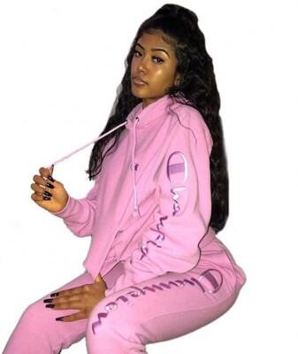 pink champion sweatsuit