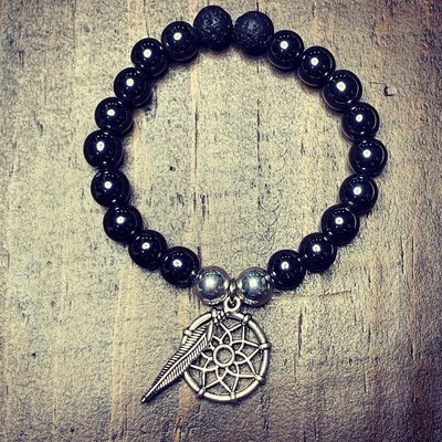 Shaman’s Hematite Protection Bracelet Shaman’s Hematite Protection Bracelet