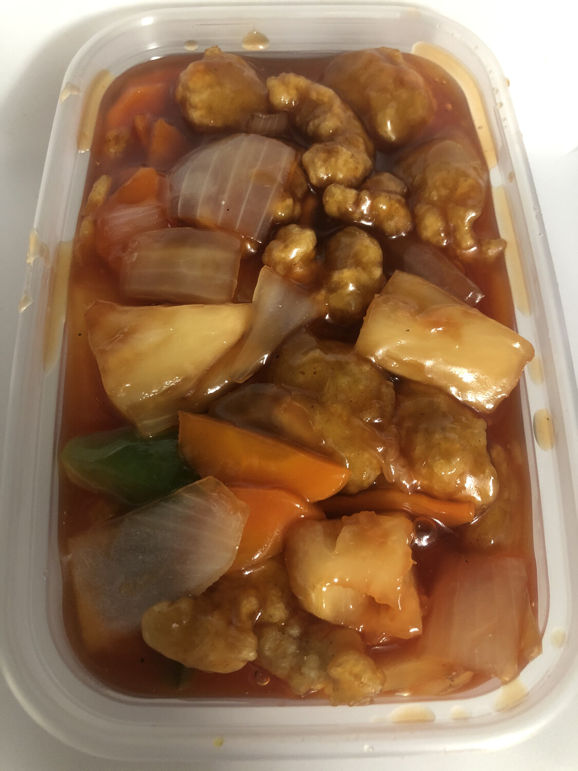 Sweet & sour chicken Cantonese style