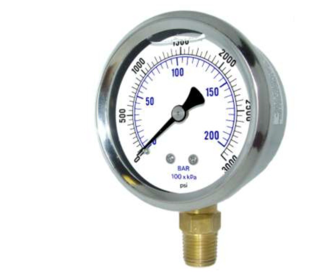 Filling pressure