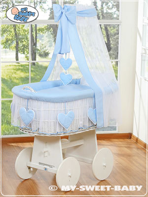 crib with drapes