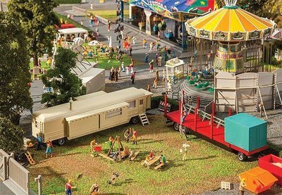 n gauge fairground models