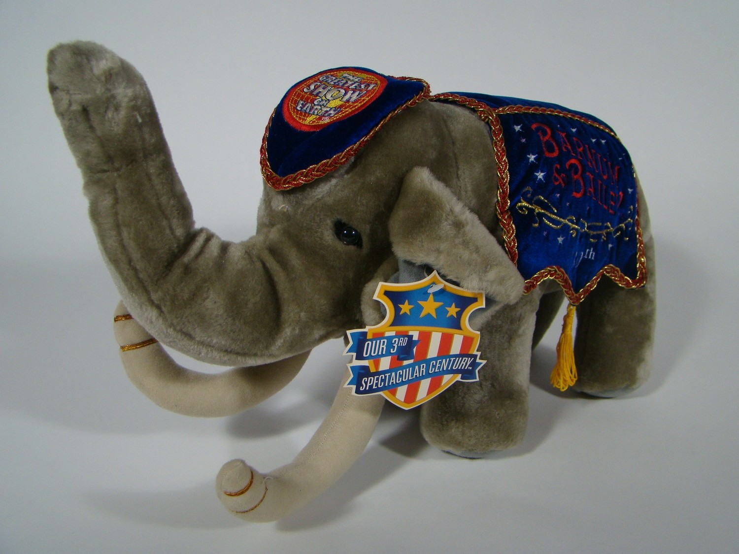 barnum and bailey stuffed elephant