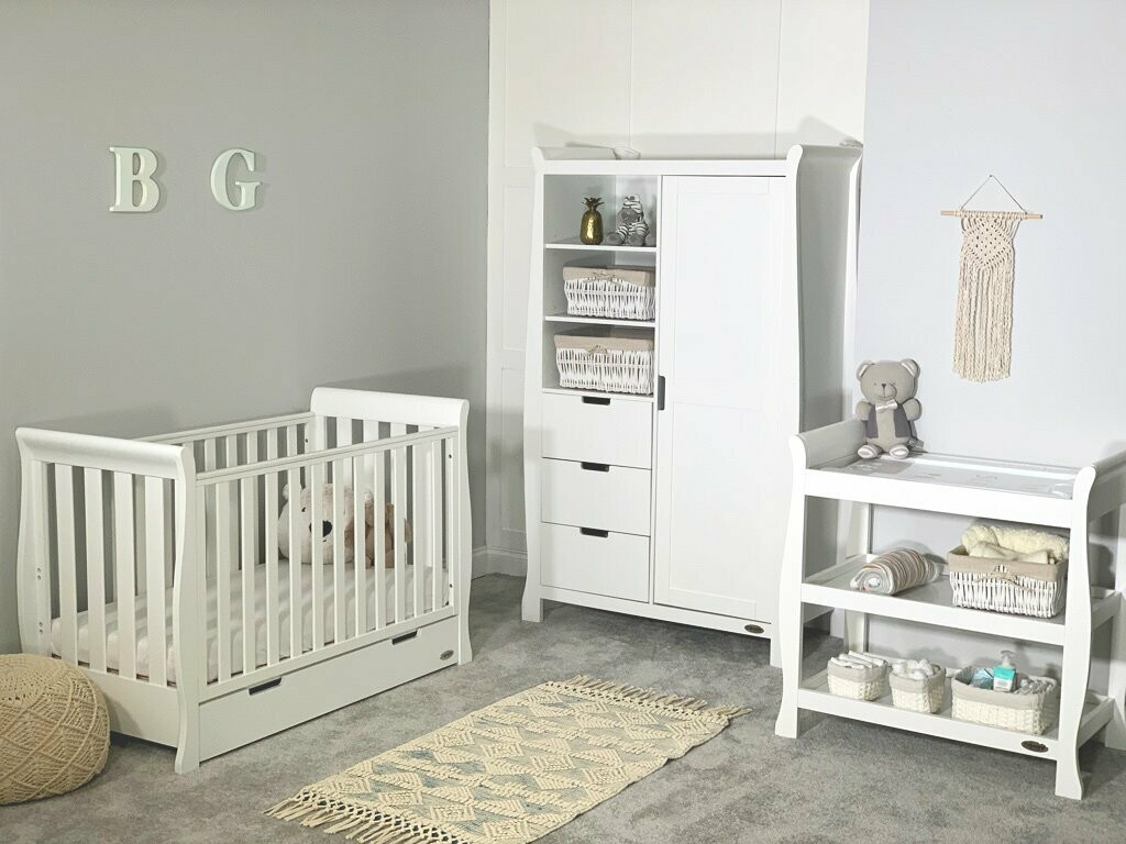 cot bed and changing unit