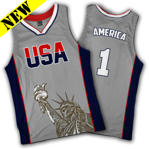 gray basketball jersey