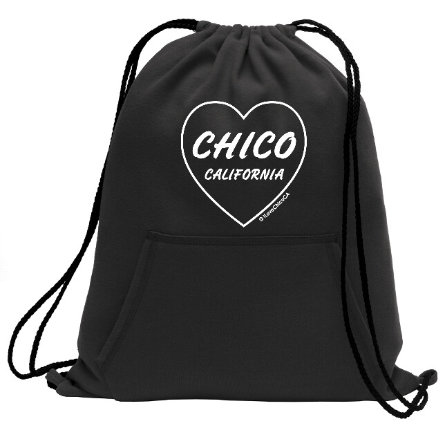 Drawstring Hoodie Backpack-Black Drawstring Hoodie Backpack-Black