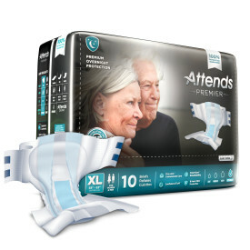 Attends Premier Brief X-Large, 40 count ALI-BR40