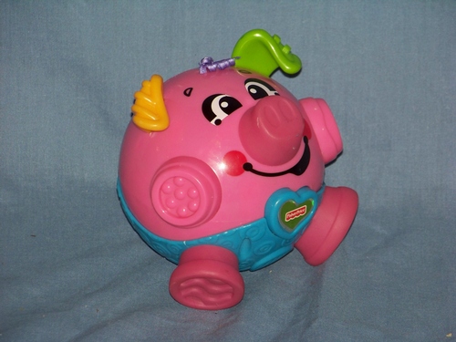 fisher price bounce and giggle pig
