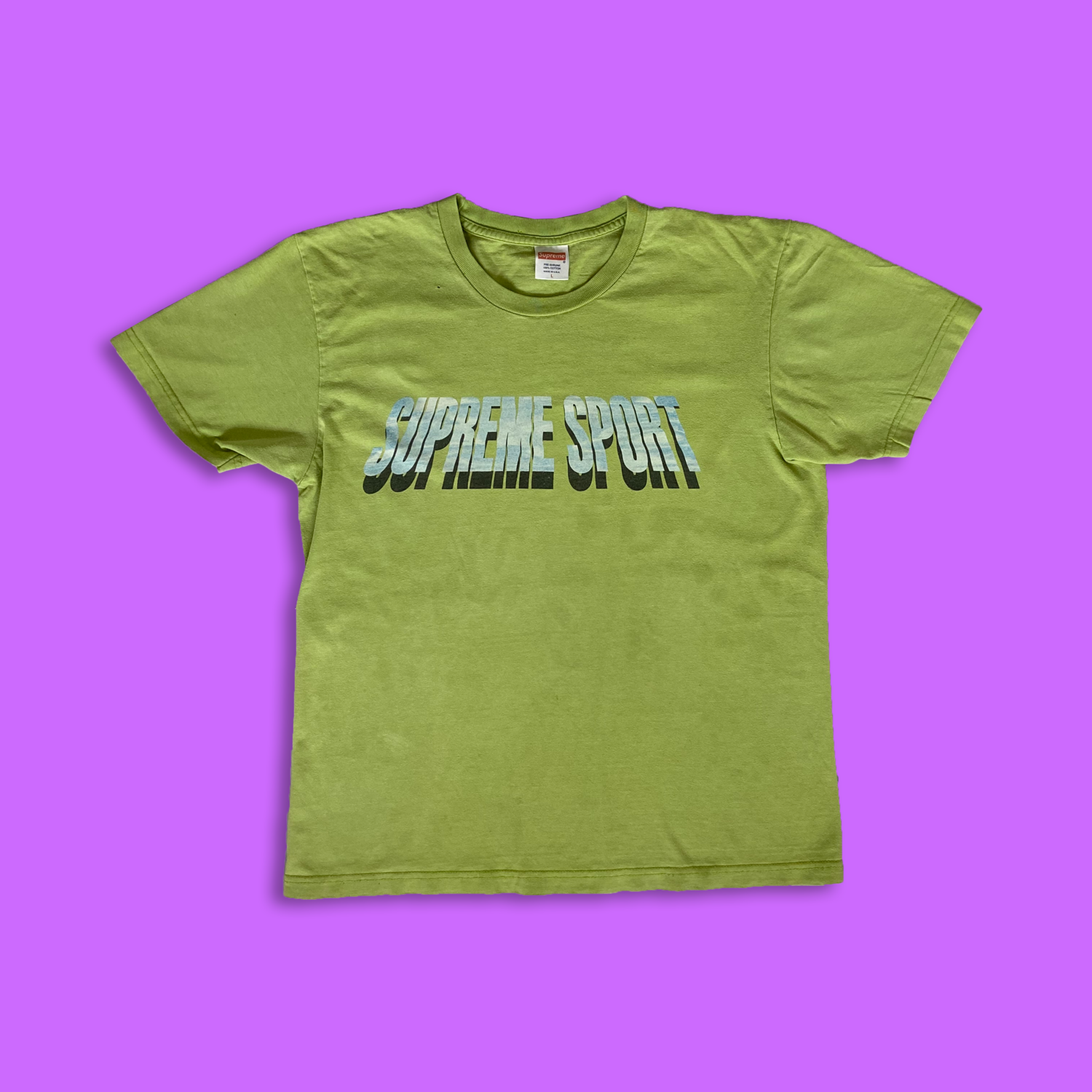 green supreme tee