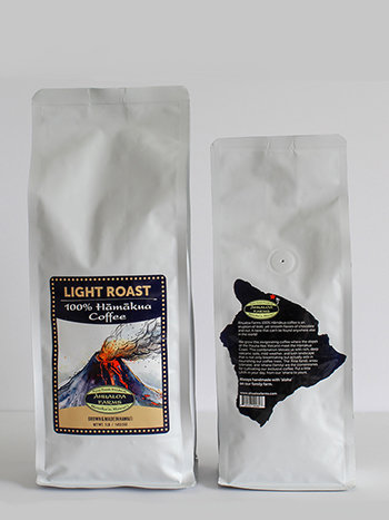 100% Hamakua Coffee Light Roast Coffee Beans 100% Hamakua Coffee Light Roast Coffee Beans