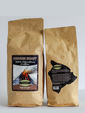 100% Hamakua Coffee Medium Roast Coffee Beans 100% Hamakua Coffee Medium Roast Coffee Beans
