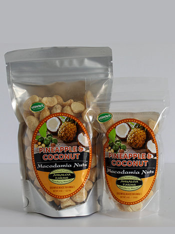Pineapple & Coconut Macadamia Nuts Pineapple & Coconut Macadamia Nuts