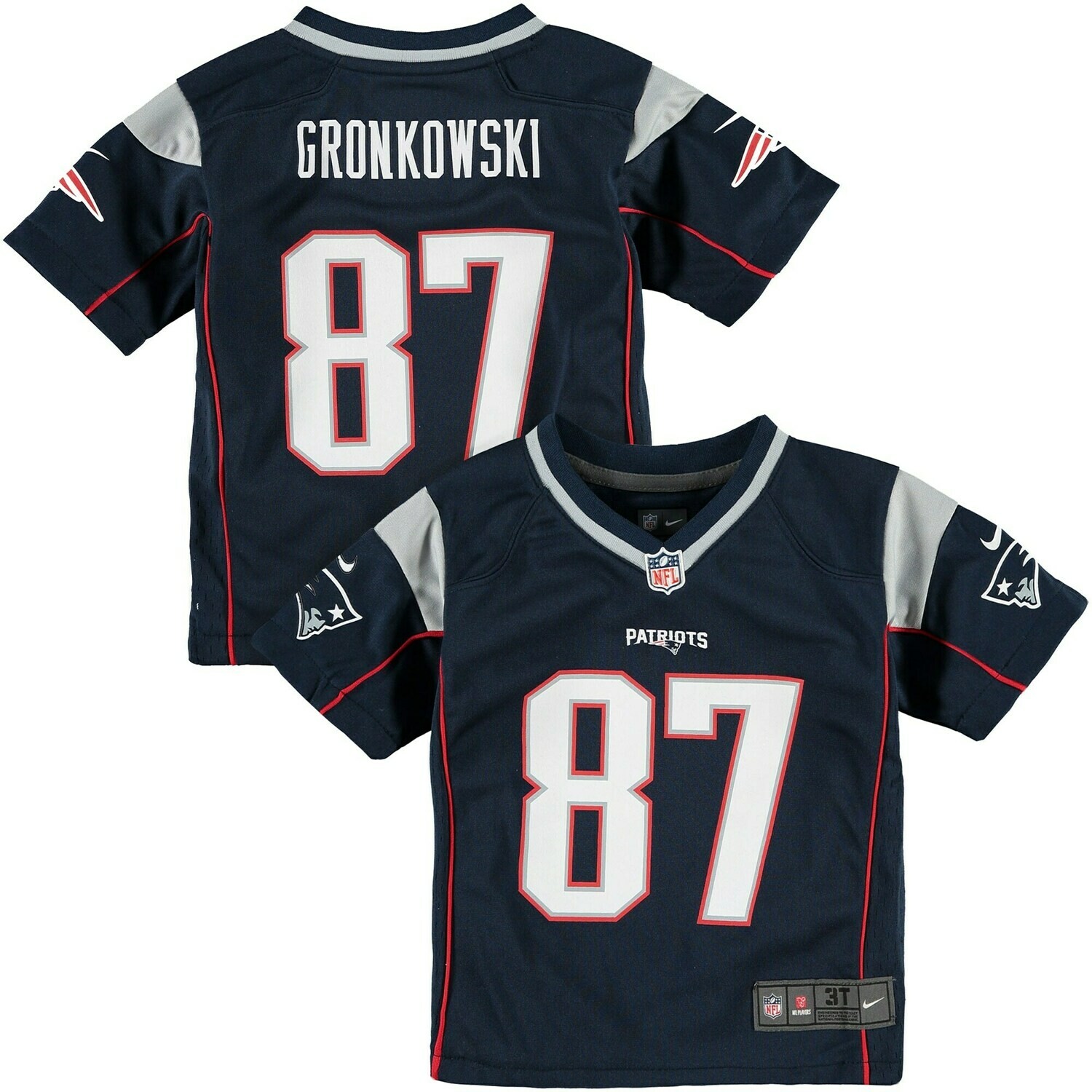 Rob Gronkowski New England Patriots - Blue