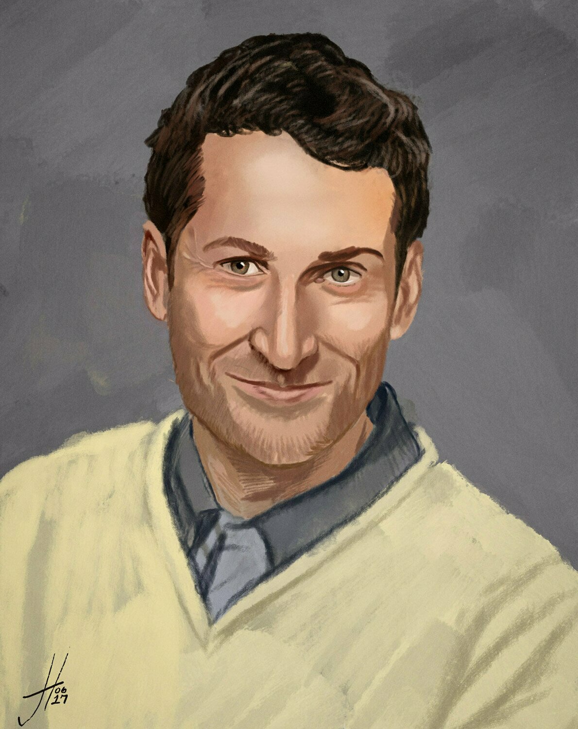 Comedy Bang Bang Scott Aukerman art print Comedy Bang Bang Scott Aukerman art print