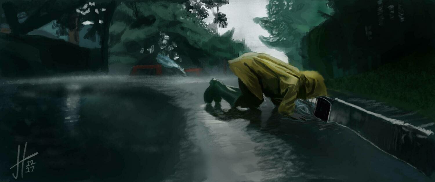Stephen King's IT art print Stephen King's IT art print
