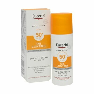 Eucerin oil control Dry Touch SPF50+ sun gel cream 50ml Eucerin oil control Dry Touch SPF50+ sun gel cream 50ml