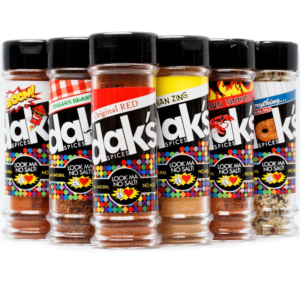 NEW ITEM** DAK'S NOTHIN' BUT RANCH- SALT FREE seasoning to enhance