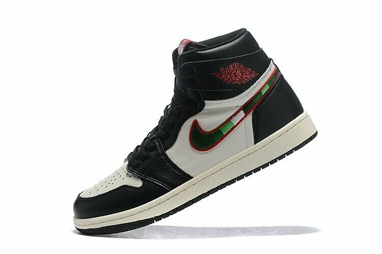 jordan 1 negro con blanco