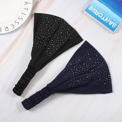 Glitter cotton bandanna headband Glitter cotton bandanna headband