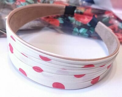 Chiffon & satin ribbon headband Chiffon & satin ribbon headband
