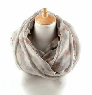 Ink-painted stars infinity scarf Ink-painted stars infinity scarf