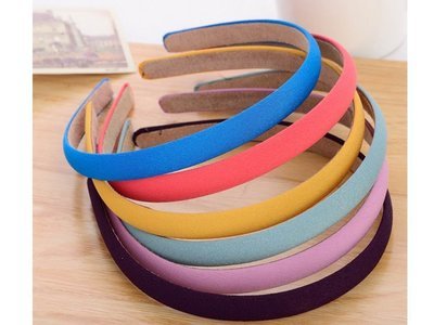 Slim plain colours chiffon headband Slim plain colours chiffon headband