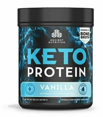 Keto Protein Powder Vanilla - 18.7 oz Keto Protein Powder Vanilla - 18.7 oz