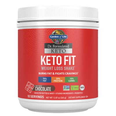 Keto Fit Weight Loss Shake Chocolate - 365 g Keto Fit Weight Loss Shake Chocolate - 365 g