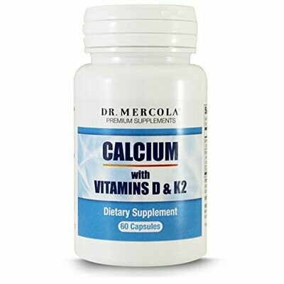 Calcium with Vitamin D/K2 - 60 Capsules Calcium with Vitamin D/K2 - 60 Capsules