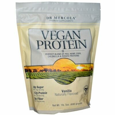 Vegan Protein Powder Vanilla - 24.3 oz Vegan Protein Powder Vanilla - 24.3 oz