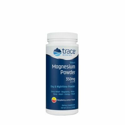 Stress-X Magnesium Powder Raspberry Lemon - 8.5 oz Stress-X Magnesium Powder Raspberry Lemon - 8.5 oz