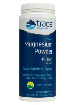 Stress-X Magnesium Powder Lemon Lime - 17.9 oz Stress-X Magnesium Powder Lemon Lime - 17.9 oz