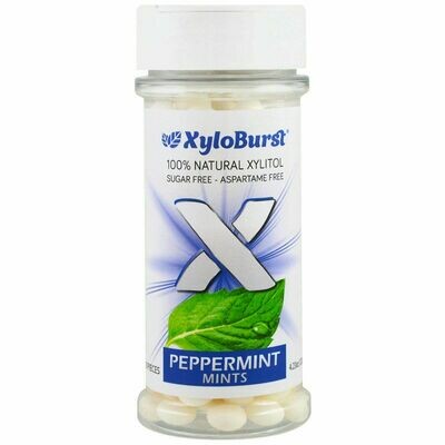 XyloBurst Xylitol Peppermint Mints - 200 Pieces XyloBurst Xylitol Peppermint Mints - 200 Pieces