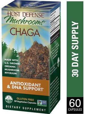 Chaga Antioxidant & DNA Support - 60 Capsules Chaga Antioxidant & DNA Support - 60 Capsules