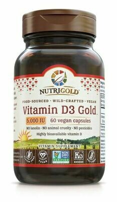 Vitamin D3 Gold 5000 IU - 180 Softgels Vitamin D3 Gold 5000 IU - 180 Softgels