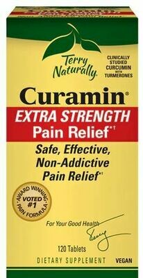 Curamin Extra Strength Pain Relief - 120 Tablets Curamin Extra Strength Pain Relief - 120 Tablets
