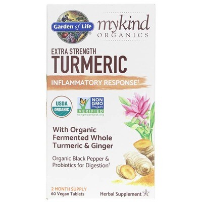 mykind Organics Turmeric Pain Relief - 30 Tablets mykind Organics Turmeric Pain Relief - 30 Tablets