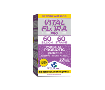 Vital Flora 60/60 SS Women 55plus - 30 Capsules Vital Flora 60/60 SS Women 55plus - 30 Capsules