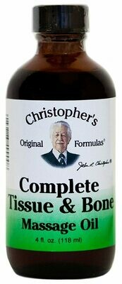 Complete Tissue & Bone Massage Oil - 4 oz Complete Tissue & Bone Massage Oil - 4 oz