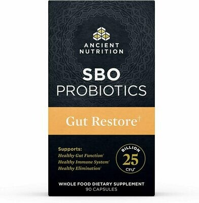 SBO Probiotic Gut Restore Formula - 90 Capsules SBO Probiotic Gut Restore Formula - 90 Capsules
