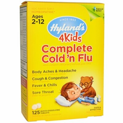 4 Kids Complete Cold & Flu - 125 Tablets 4 Kids Complete Cold & Flu - 125 Tablets