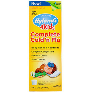 4 Kids, Complete Cold 'n Flu - 4 fl oz 4 Kids, Complete Cold 'n Flu - 4 fl oz