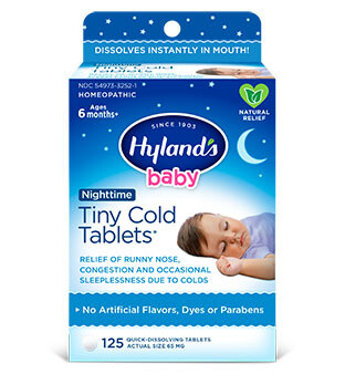 Baby Nighttime Tiny Cold - 125 Tablets Baby Nighttime Tiny Cold - 125 Tablets