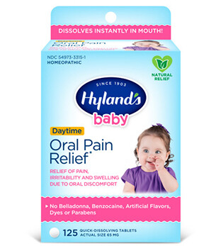 Baby Oral Pain Relief - 125 Tablets Baby Oral Pain Relief - 125 Tablets