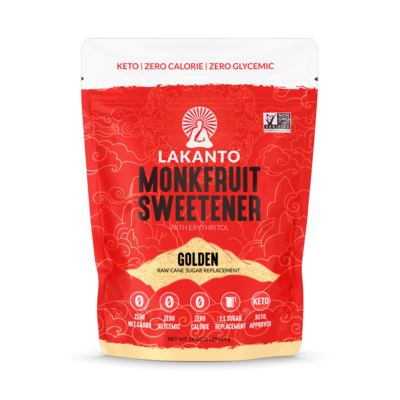 Monkfruit Sweetener, Golden, Lakanto, 16 oz Monkfruit Sweetener, Golden, Lakanto, 16 oz