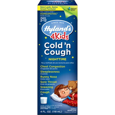 4 Kids Cold 'n Cough Nighttime - 4 fl oz 4 Kids Cold 'n Cough Nighttime - 4 fl oz