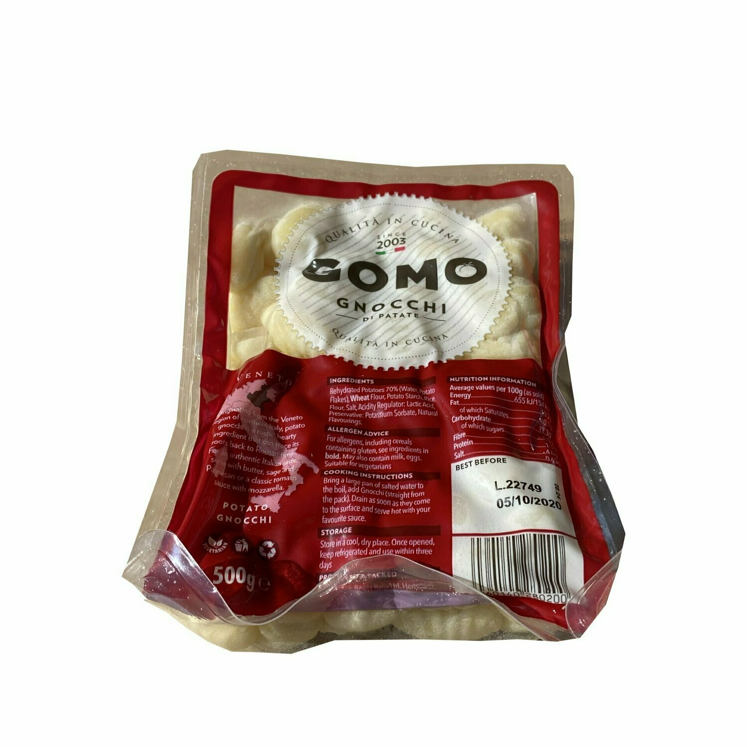 Gnocchi pasta 500gm (dry)